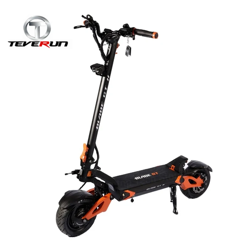 Teverun BLADE GT II 11inch Electric Scooter Dual Motor Peak 5000W 60V 26Ah/30Ah/35Ah Installed Smart BMS Connect Teverun APP