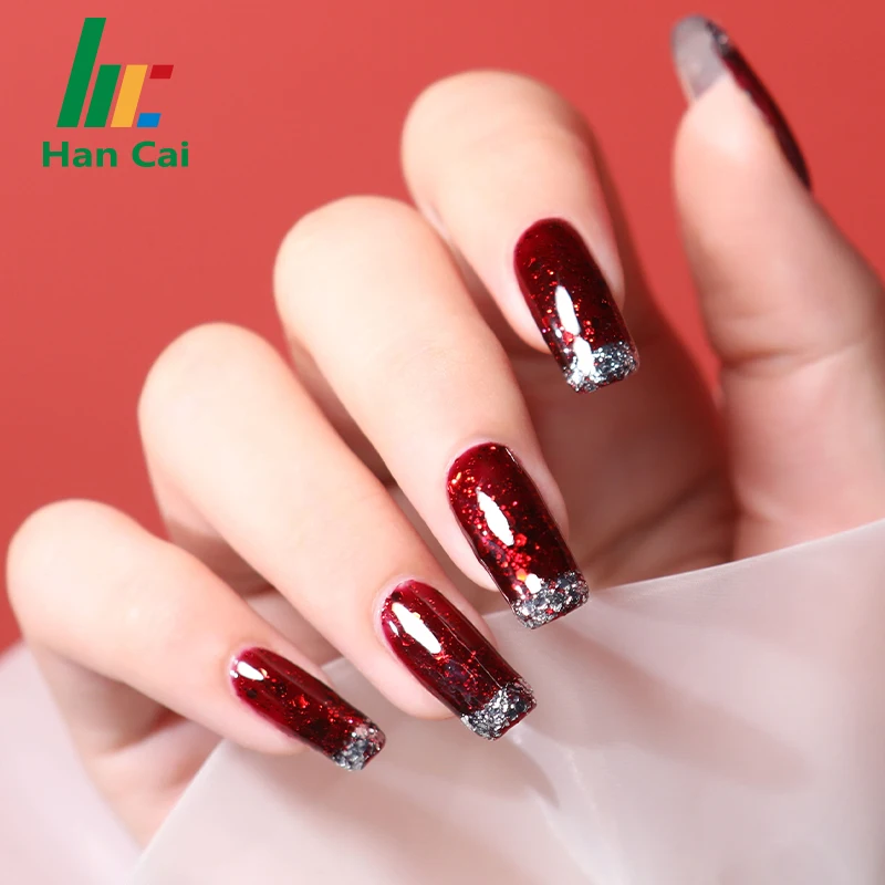 Halal Colors Water Based private label Glitter Nail Polish Supplier Healthy Water Nail Polish