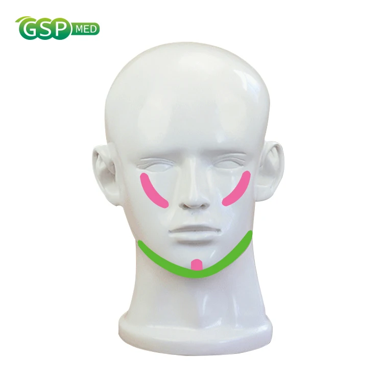 Cotton Face Pulling Tape Hypoallergenic High Elastic Muscle Relief Face Tape Medical Consumables for Wrinkles Prevention