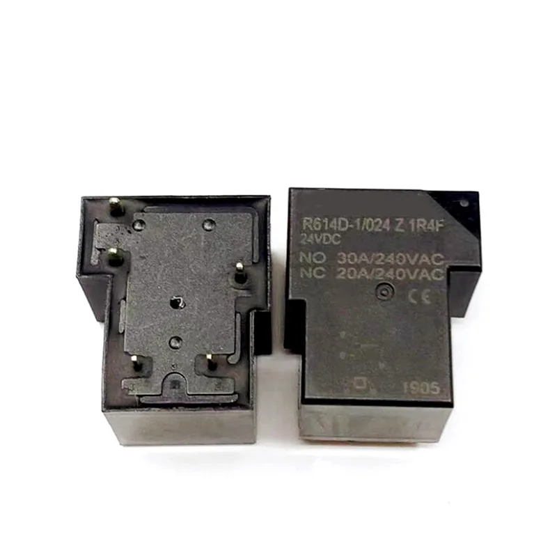 R614D-1 024 Z 1R4F R614D 1 024 Z 1R4F R614D1024Z1R4F 24VDC DC24V 24V 30A 5PIN relay