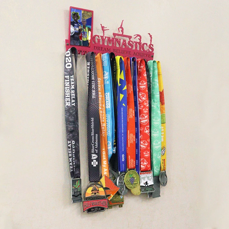 Wholesale Custom Sport Medal hanger Hook dance metal medal Display holder