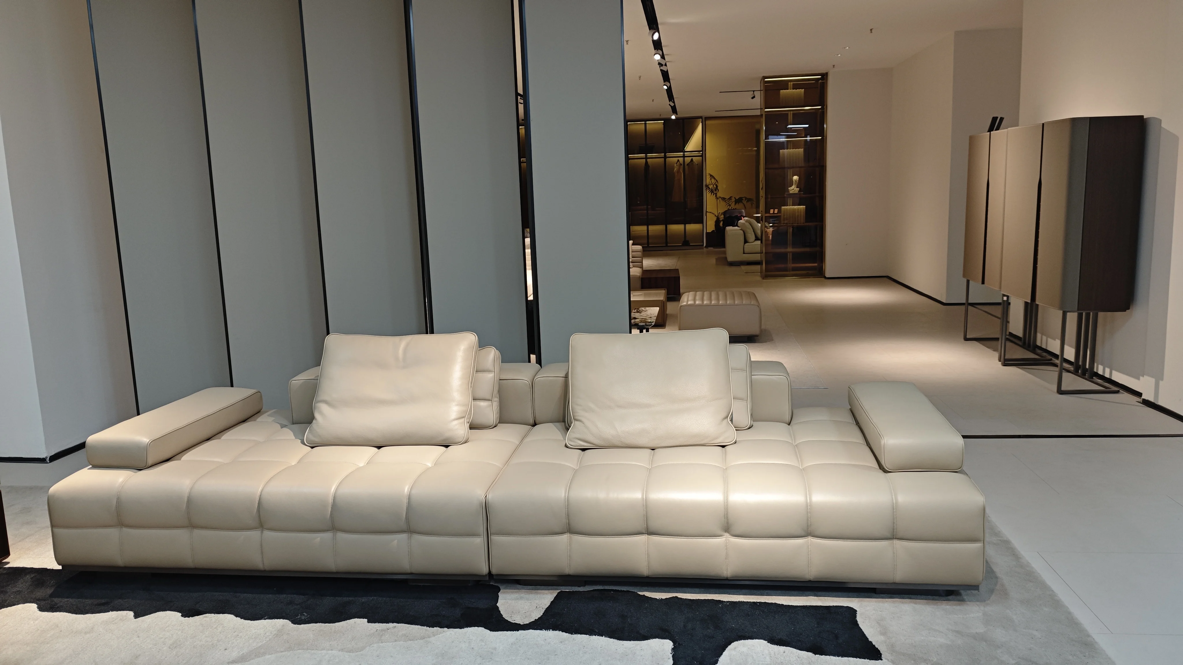 New Style Householod Sectional Modular Couch Living Room Soft Comfortable Leather Sofa Bed