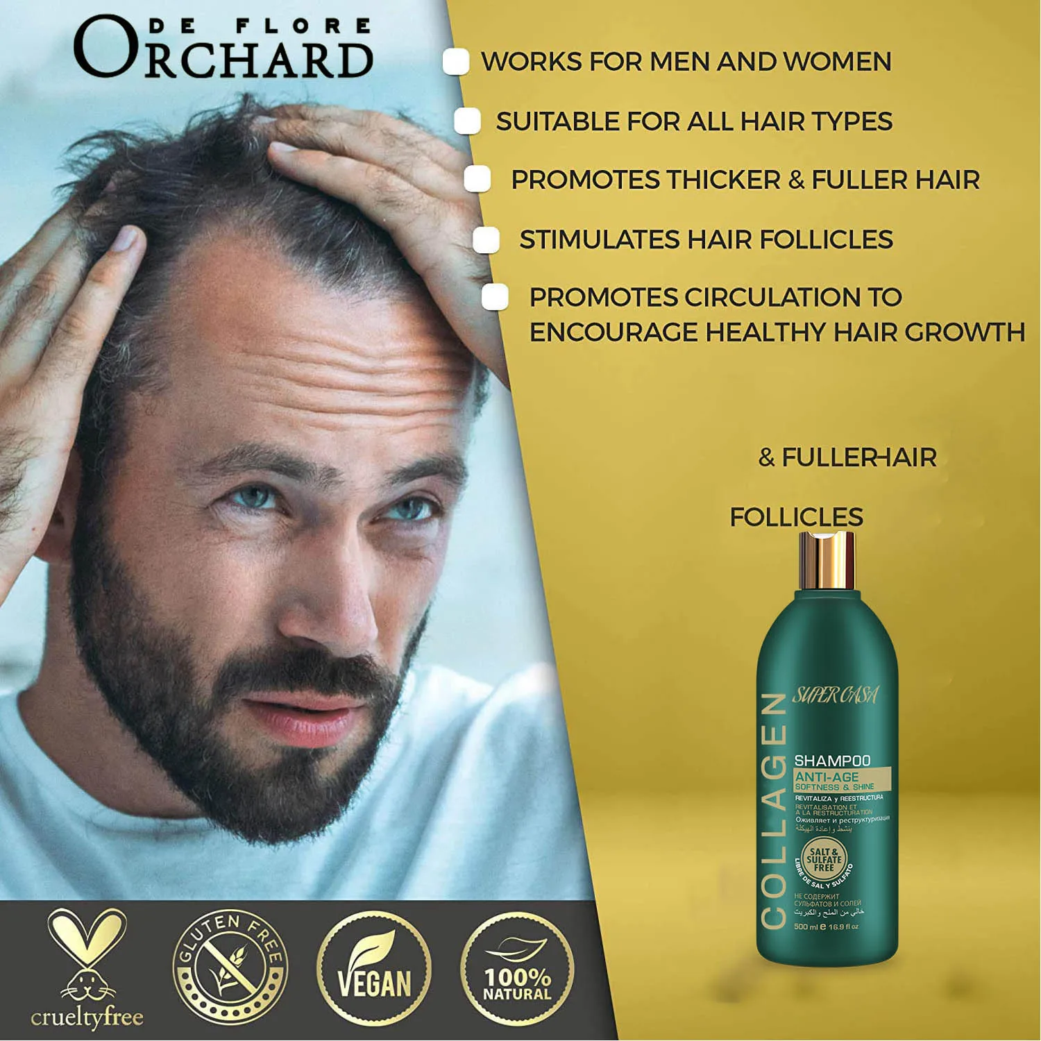 Private Label Herbal Dandruff Treatment Natural Organic Deep Conditioning Shampoo