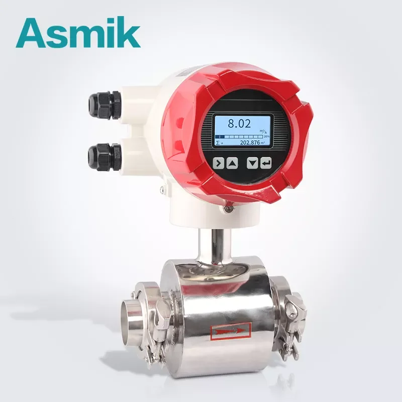 Микро электромагнитный расходомер воды 50 мм modbus 6