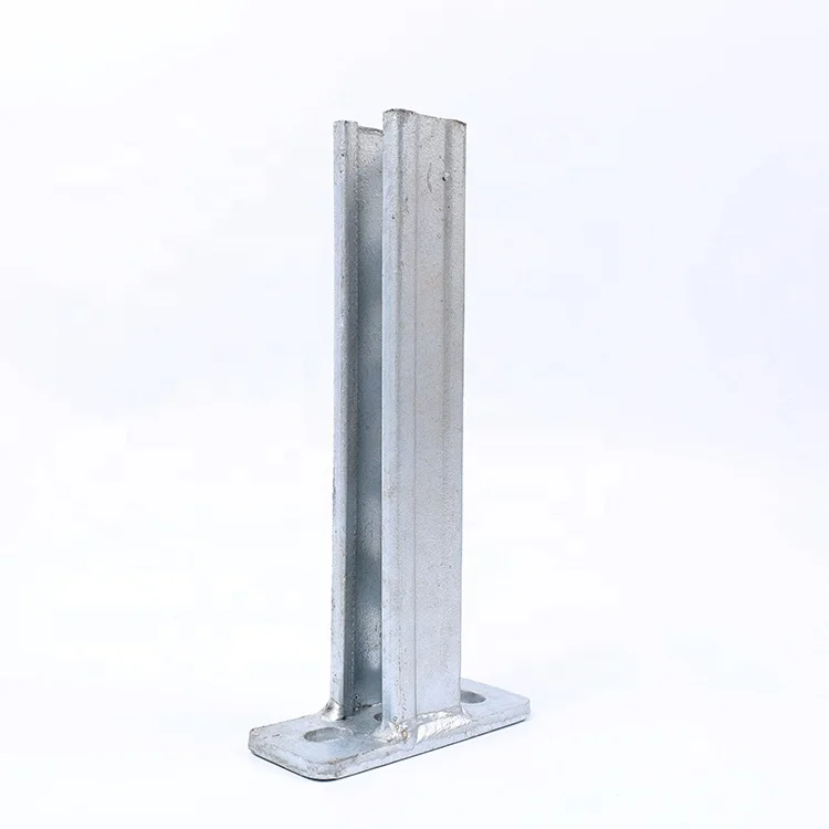 Galvanized Steel High Strength Solar Photovoltaic Stents Solar Panel Support Steel C Channel