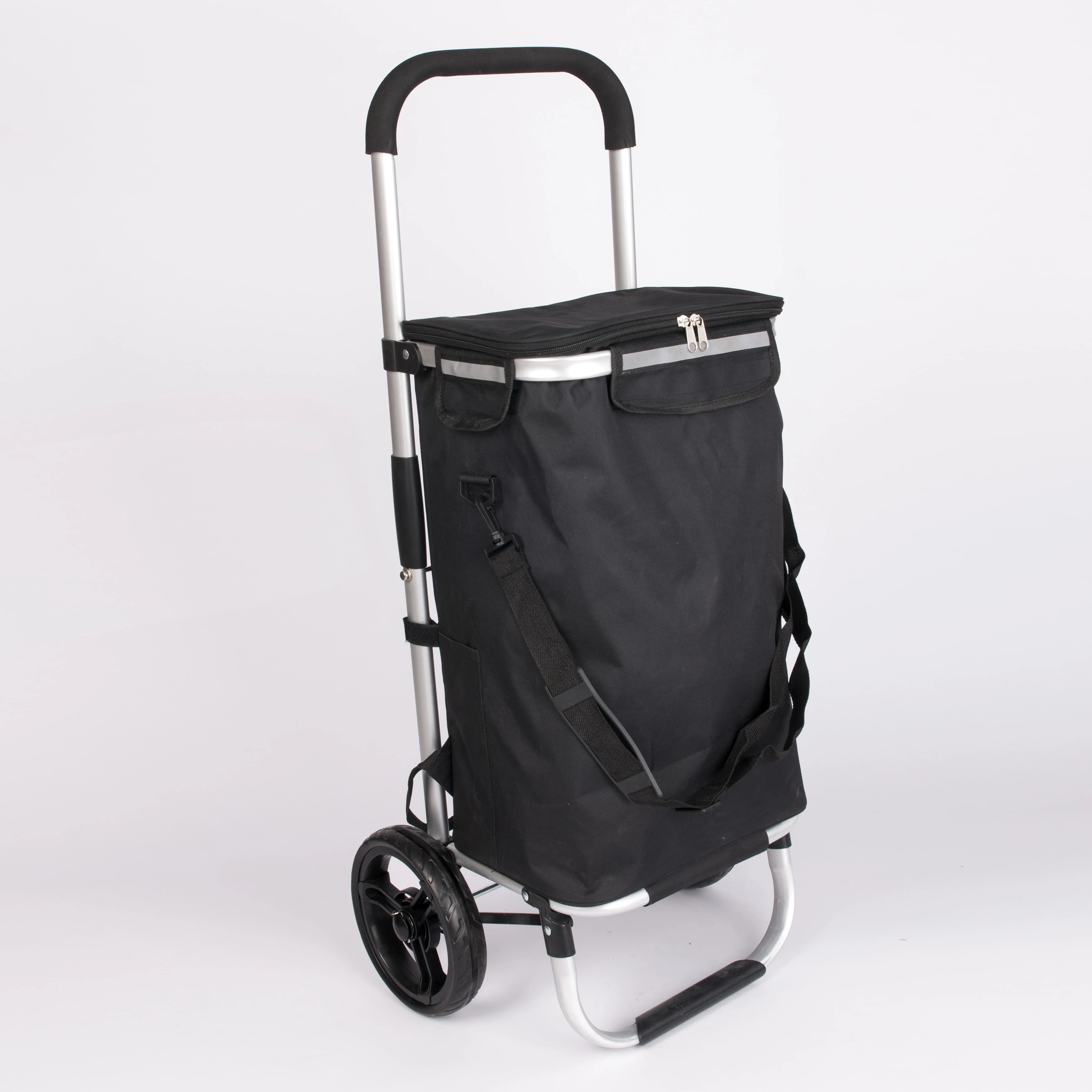 Складная тележка для покупок в новом стиле