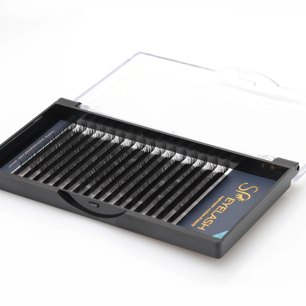 China factory wholesale Russia volume Korean PBT individual eyelash extensions with top quality