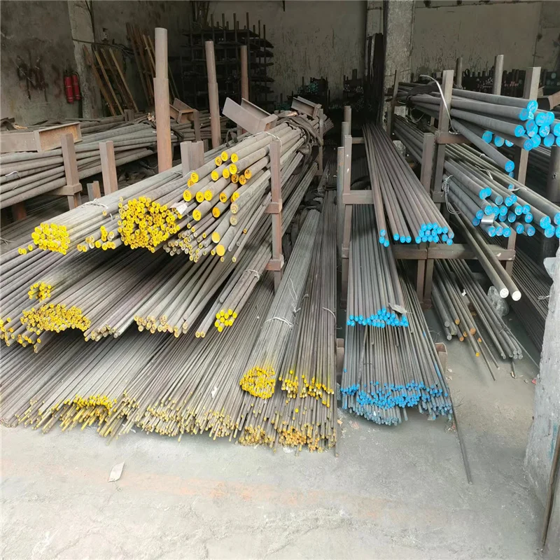 S355JR SKD11 CK45 CK50 1050 4140 Low Alloy High Strength carbon Steel bar SPFC590 Hot Rolled Manganese Steel Round Bar