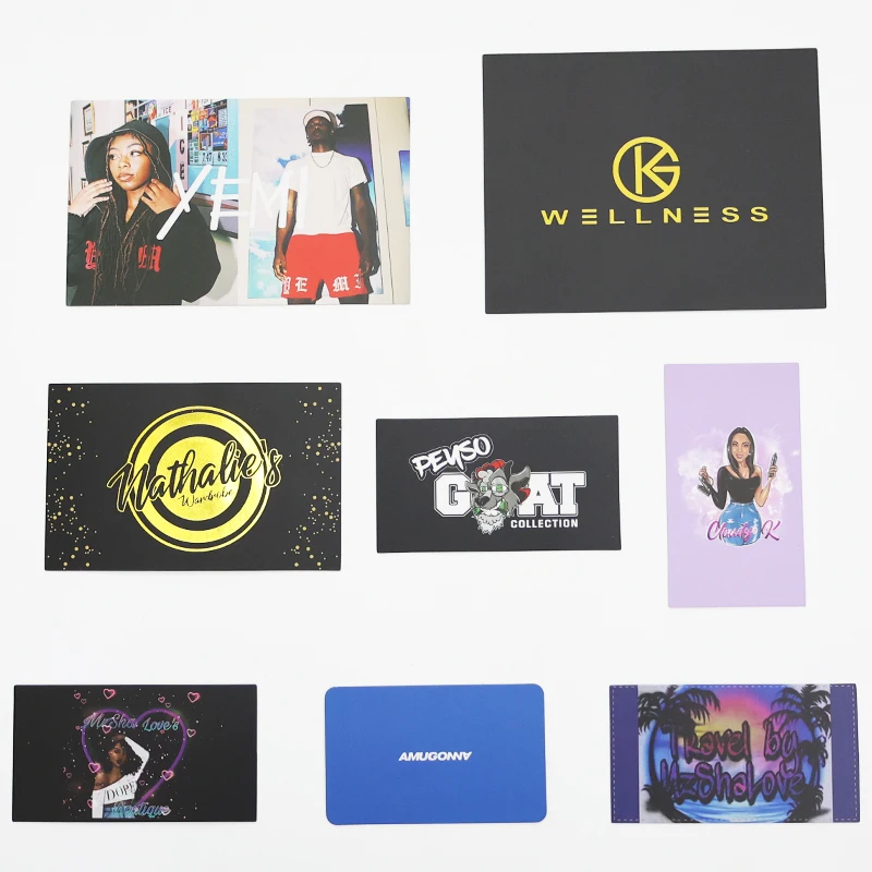 Invitation Envelope cCustom Luxury Business Cards Greeting Paper Design Printing Box With Gift Thank You Card