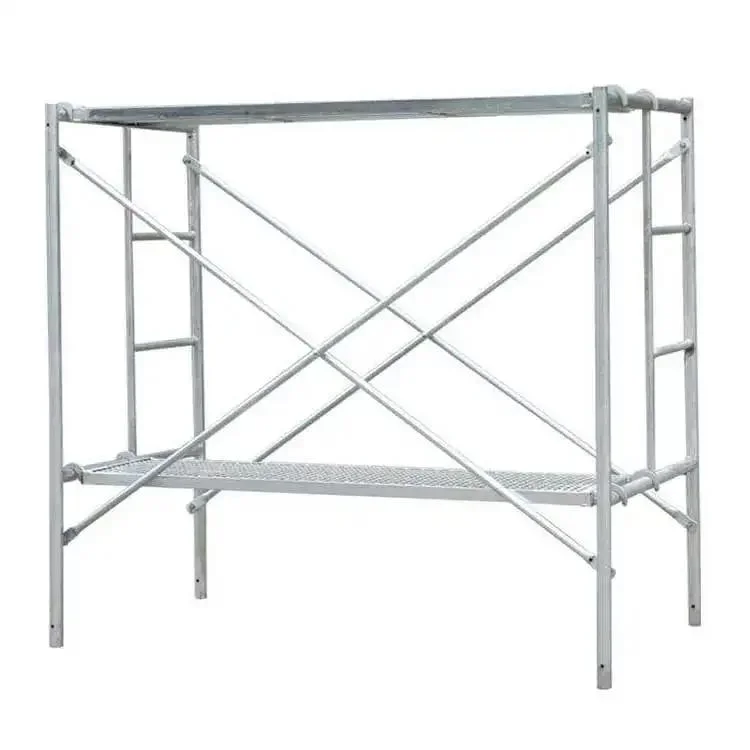 scaffolding with Light Galvanized Ladder Bottom Price for Business Needs italy galvanized frame scaffolding