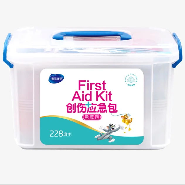 Trauma emergency charter vehicle carrying vehicle first aid kit life-saving kit small medicine kit