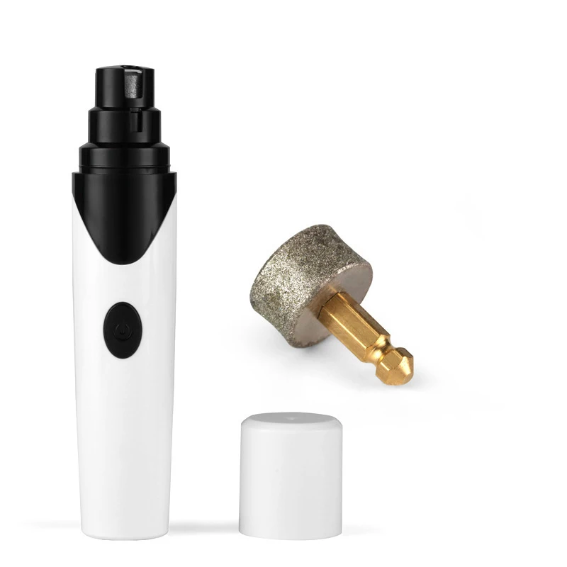 
Grinder Dog Clipper Portable Professional Electric Rechargeable Pet Nail Trimmer Painless Paws 