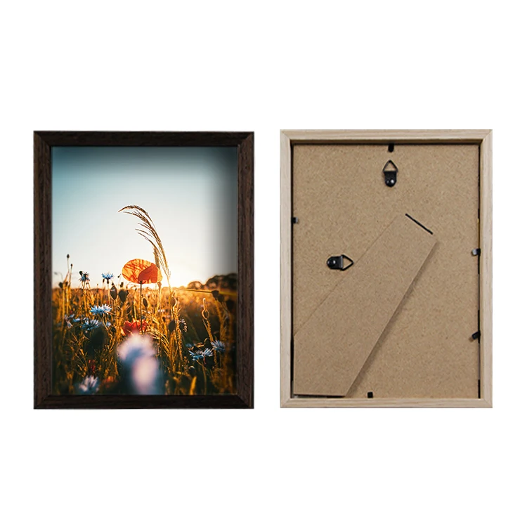 Dongjin custom size Wholesale MDF craft picture box frame high quality deep photo frame