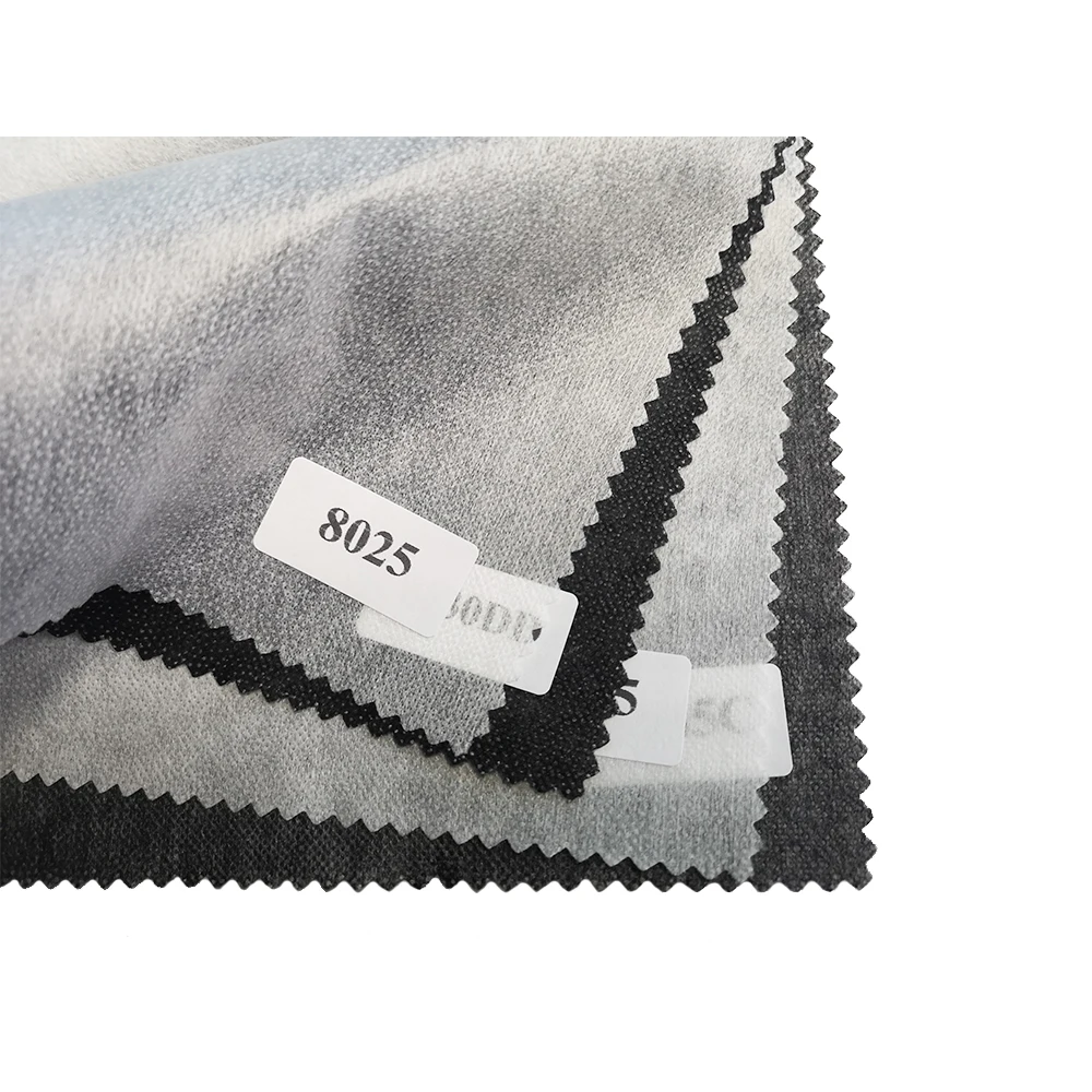 GAOXIN eco-friendly nonwoven fusing interlining single/double dot PA/PES for garment