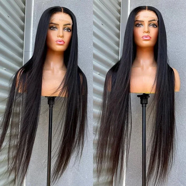 Cheap Ladies Hair And Wigs Lace Front Wig For Women Wet N Wavy Hd Frontal Lace Realistic Wigs