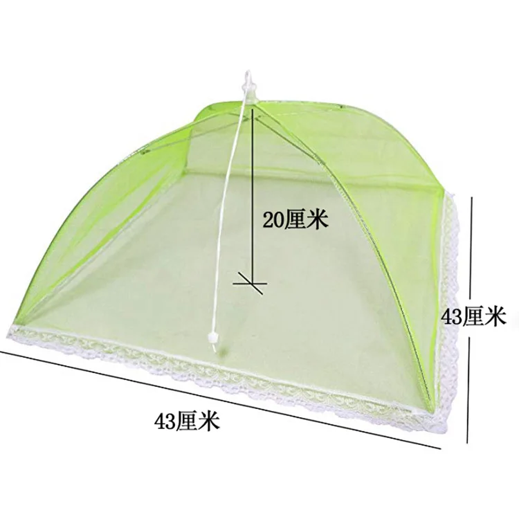 Домашняя Новая модная Экологически чистая домашняя мебель складная крышка для посуды большая изоляционная кухонная Крышка еды Против