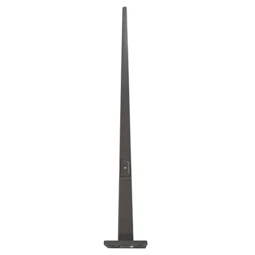 3m  4m 5m 6m height steel lamp pole for outdoor light and shoe box light