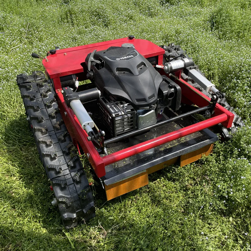 UR550 Mini Remote Control Snow Blade Lawn Mower Two In One Machine Robot Grass cutter Machine with Snow Blade