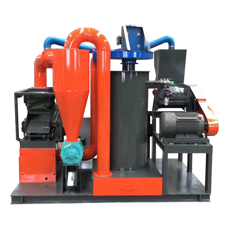 Copper Cable Granulator Metal Recycling Machine 99% Pure Scrap Copper Cable Wire Granultaor And Separator