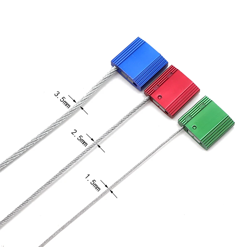 PN-CS5003   Wholesale Cable Seal Security Seal Steel Selflocking Cable Seals Price