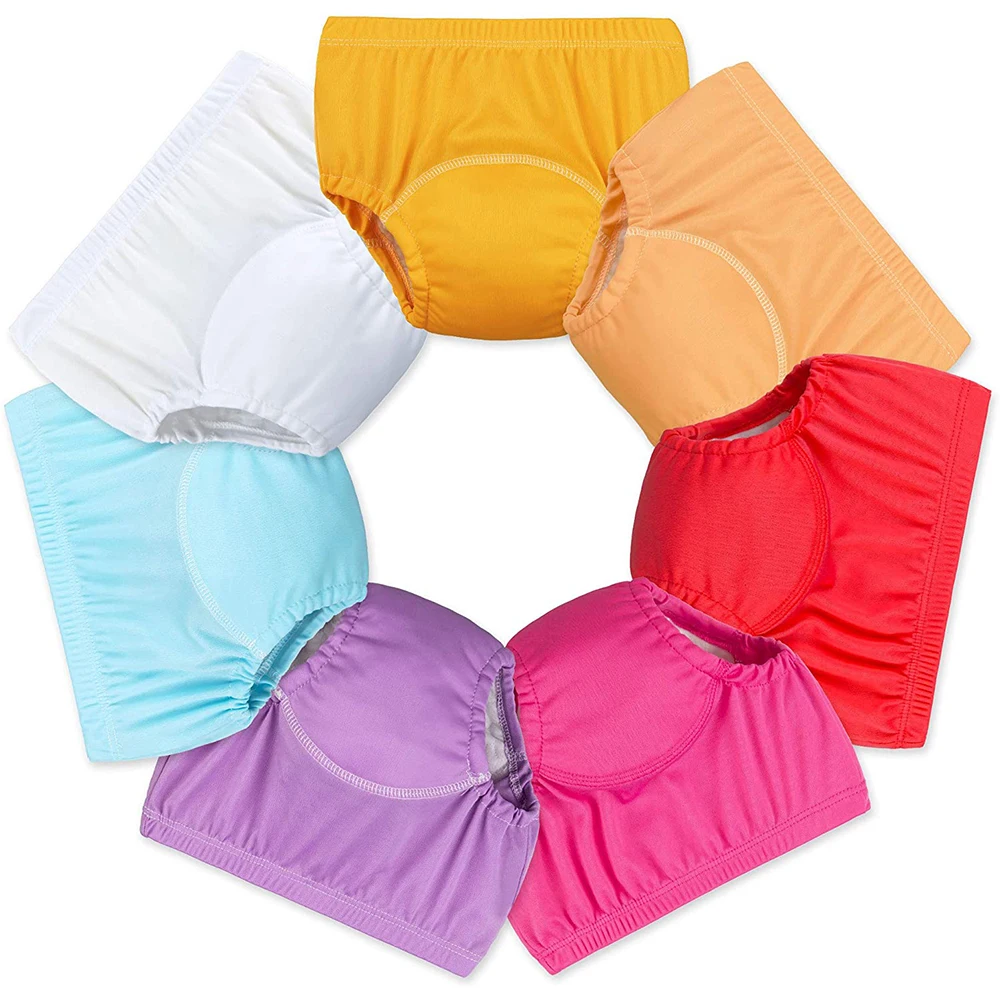 Baby Girls Training Underwear, Toddler Girls Training Pants Girls Training Underpants 7 Pack