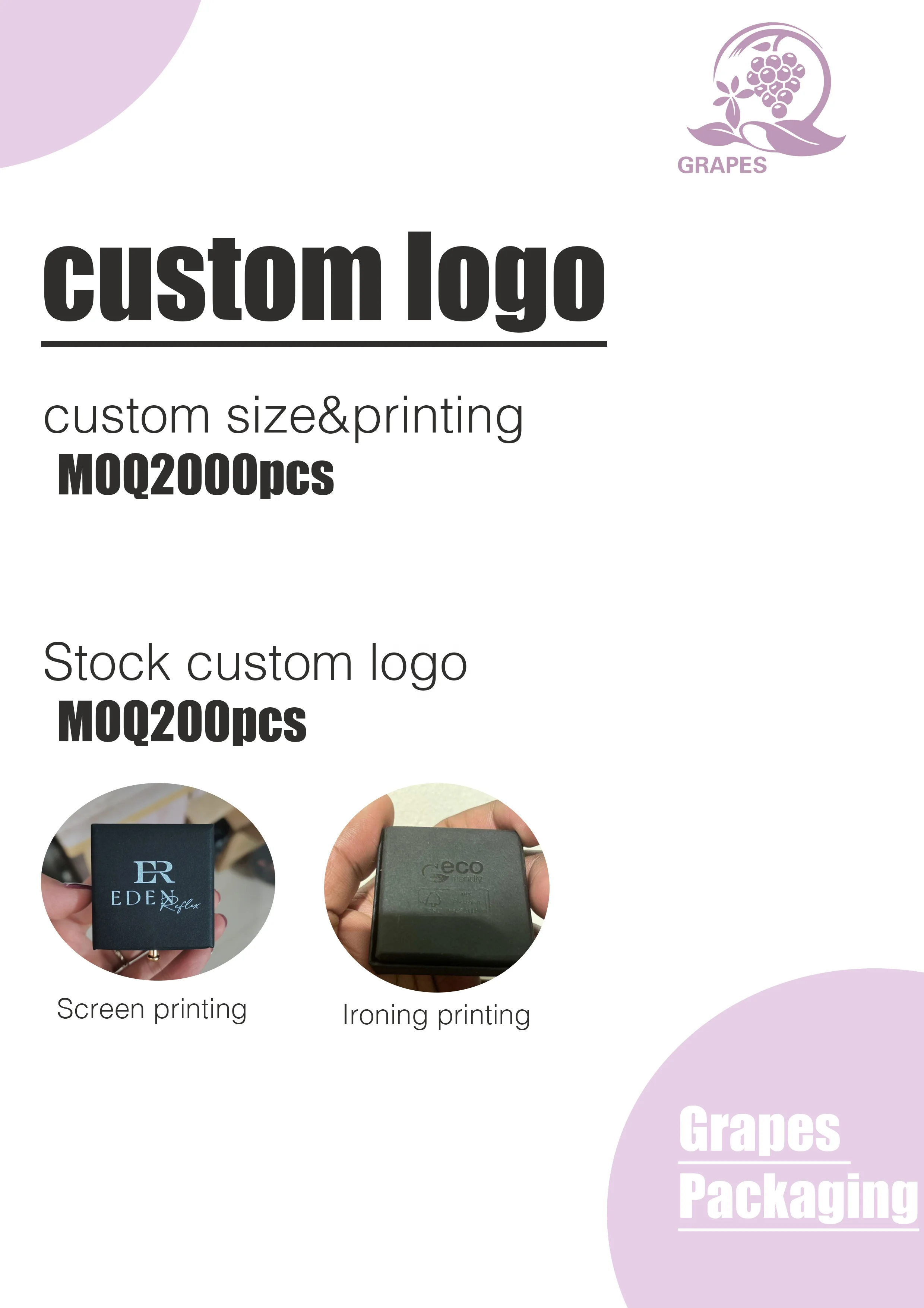 personalized unique cheap paper drawer gold logo christmas white pink ring jewelry box