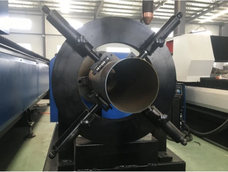  WISDOM CNC 1530 round and square tube metal plasma cutting