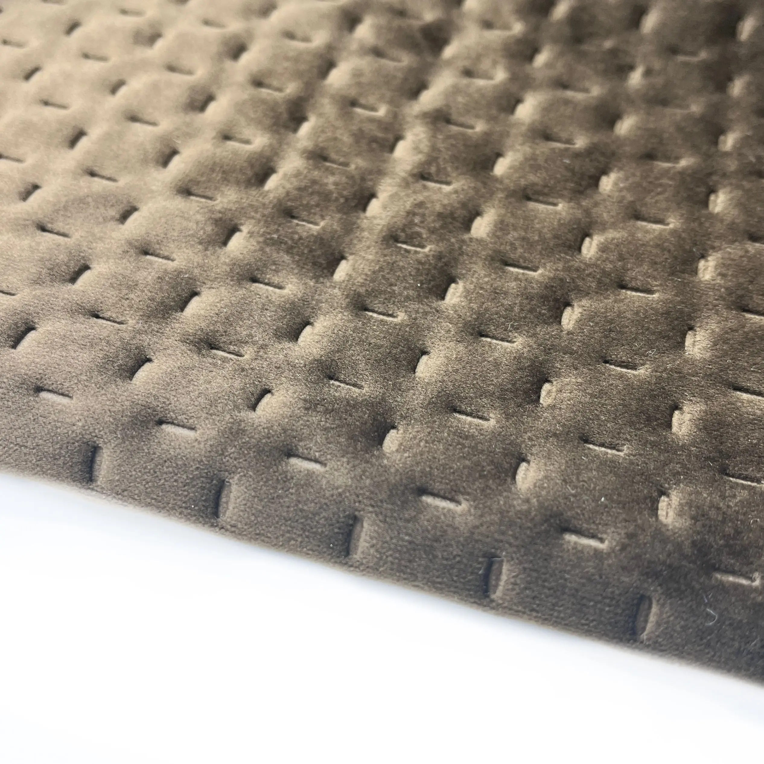 wholesale 100% polyester furniture home textile velvet fabric ultrasonic quilting fabric for sofa furniture