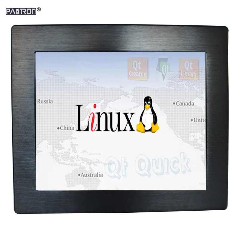 cheap 10.1 inch industrial HMI touch panel pc linux system embedded computer