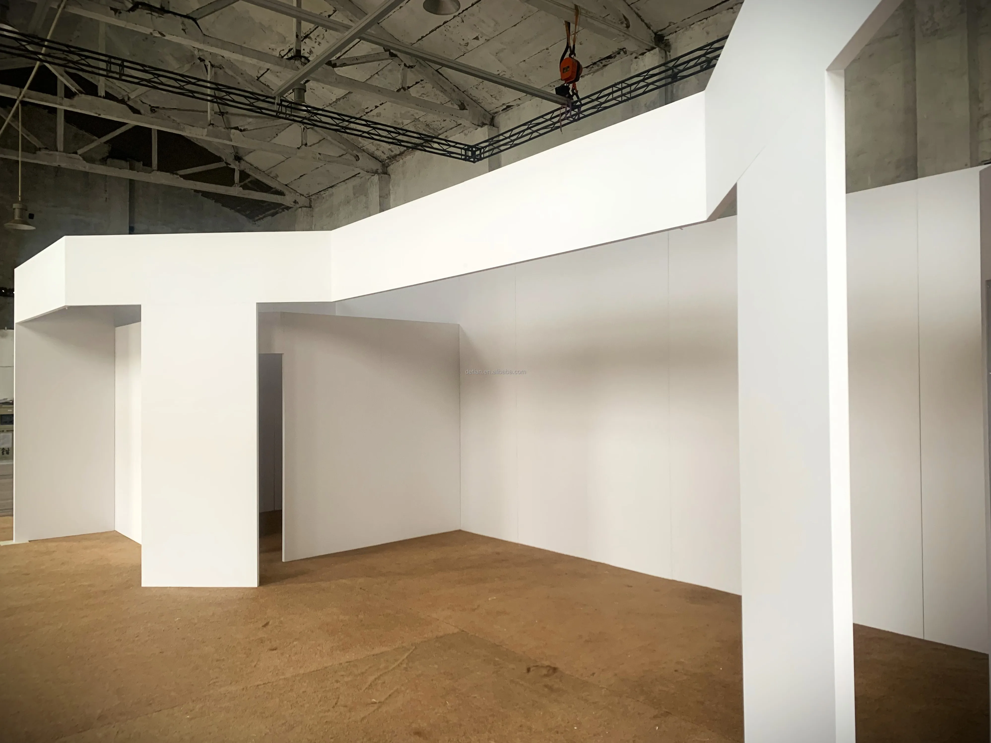 Detian Offer Luminous Exhibition Stand Exhibition Booth Wall Trade Show Booth Stand 20 by 30 and 20 by 20