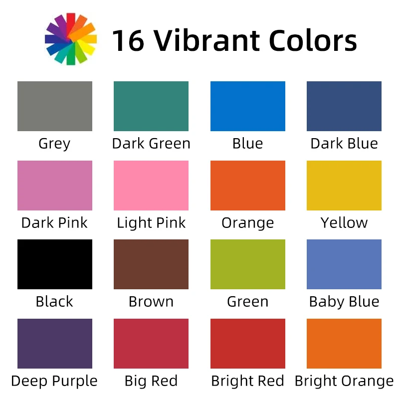 watercolor acrylic oil painting Water color Paint Set for Kids Bulk in 16 Colors watercolor palette