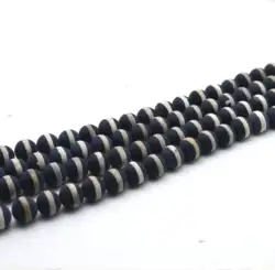 Заводские тибетские древние бусины Dzi, натуральный Свободный агат, драгоценные камни, бусины 8 мм 10 мм, гладкие для изготовления ювелирных изделий по низкой цене