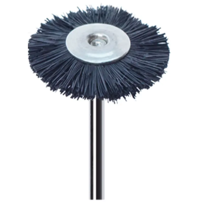 Dental laboratory consumables horse hair round denture acrylic composites HP shank dental polishing brush Dental Tools