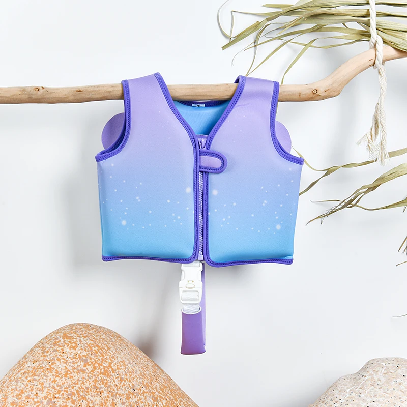 Welon HuaXing Colorful Cartoon Design Life Jacket Children Safety Neoprene Swim Vest