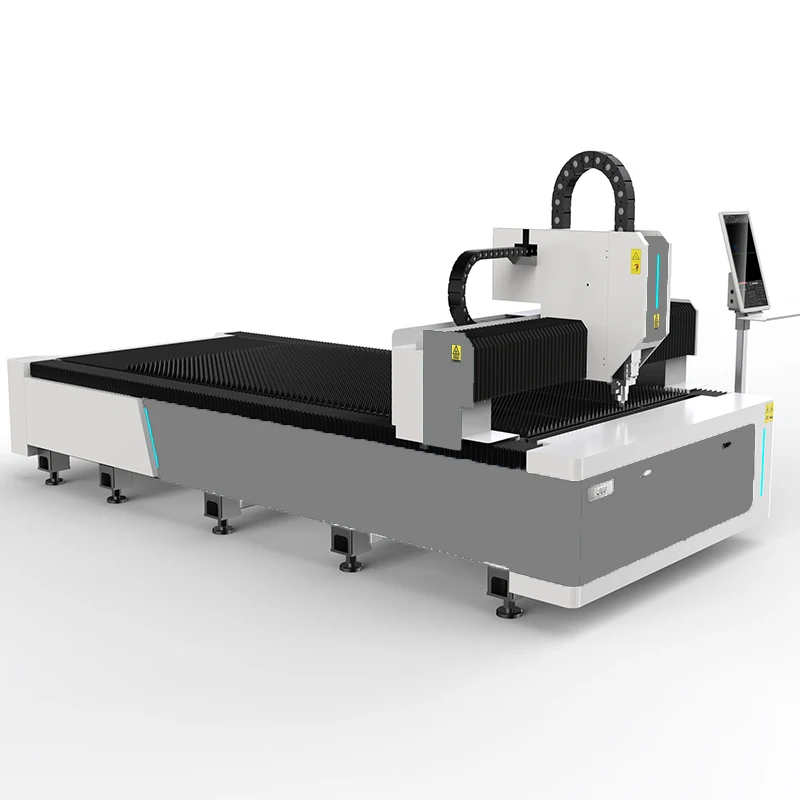 High-speed numerical control optical fiber laser cutting machine is used for laser cutting of metal steel plates and steel pipes