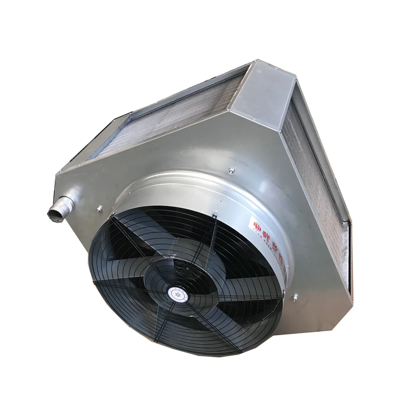 30000BTU Industrial ceiling unit heater fan coil heater with two speed fan for workshops warehouses, shops, garages, greenhouses