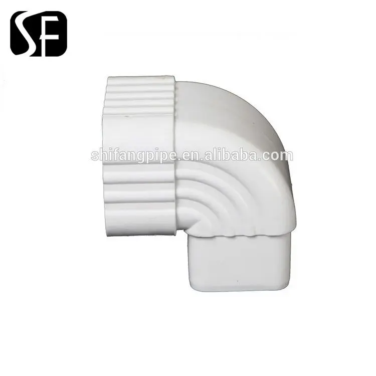 Wholesale price extrusion plastic pvc roof rainwater gutter pipe for building