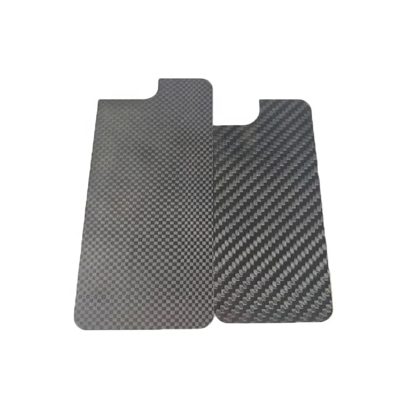 Custom 3K plain light profiled carbon fiber sheet