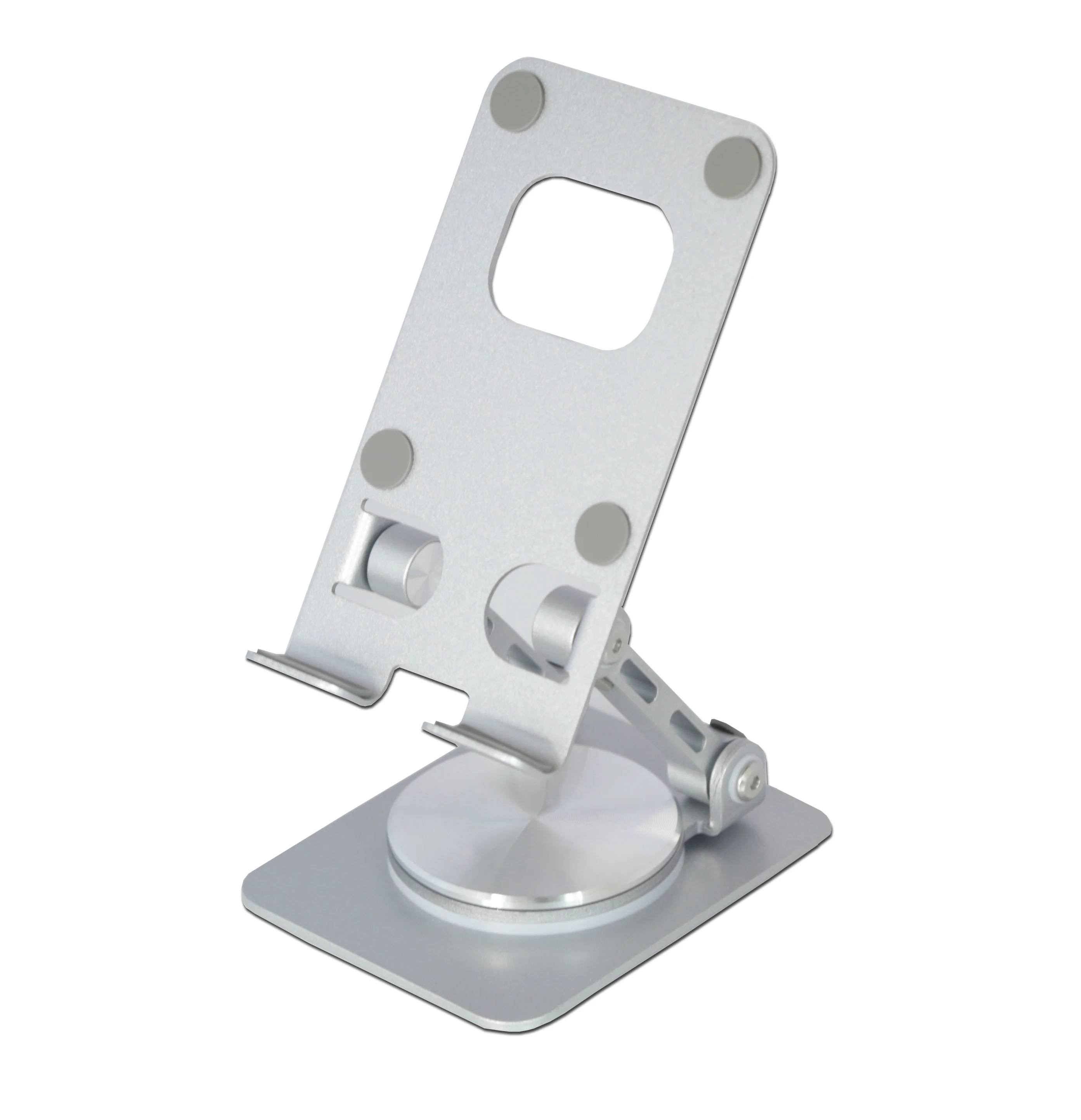 P30 Phone Laptop Stand For Desk Adjustable Height Computer Stand With 360 Rotating Base Ergonomic Laptop Riser