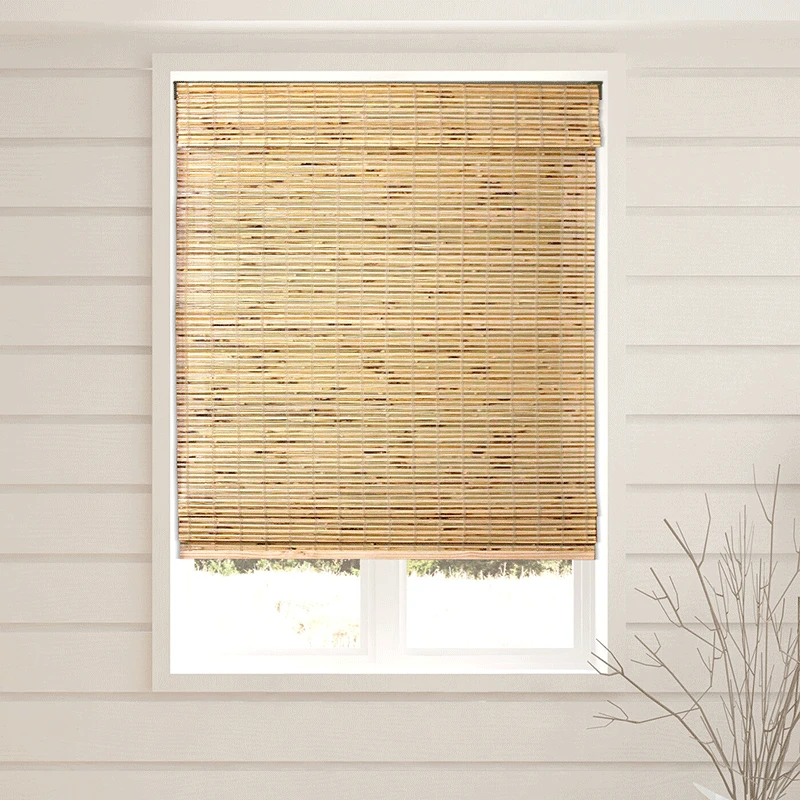 Reed Blind Roller Natural Blinds Outdoor Sunscreen