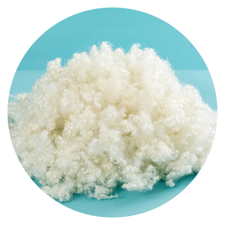 15dx51mm hollow conjugated siliconized fiber fill