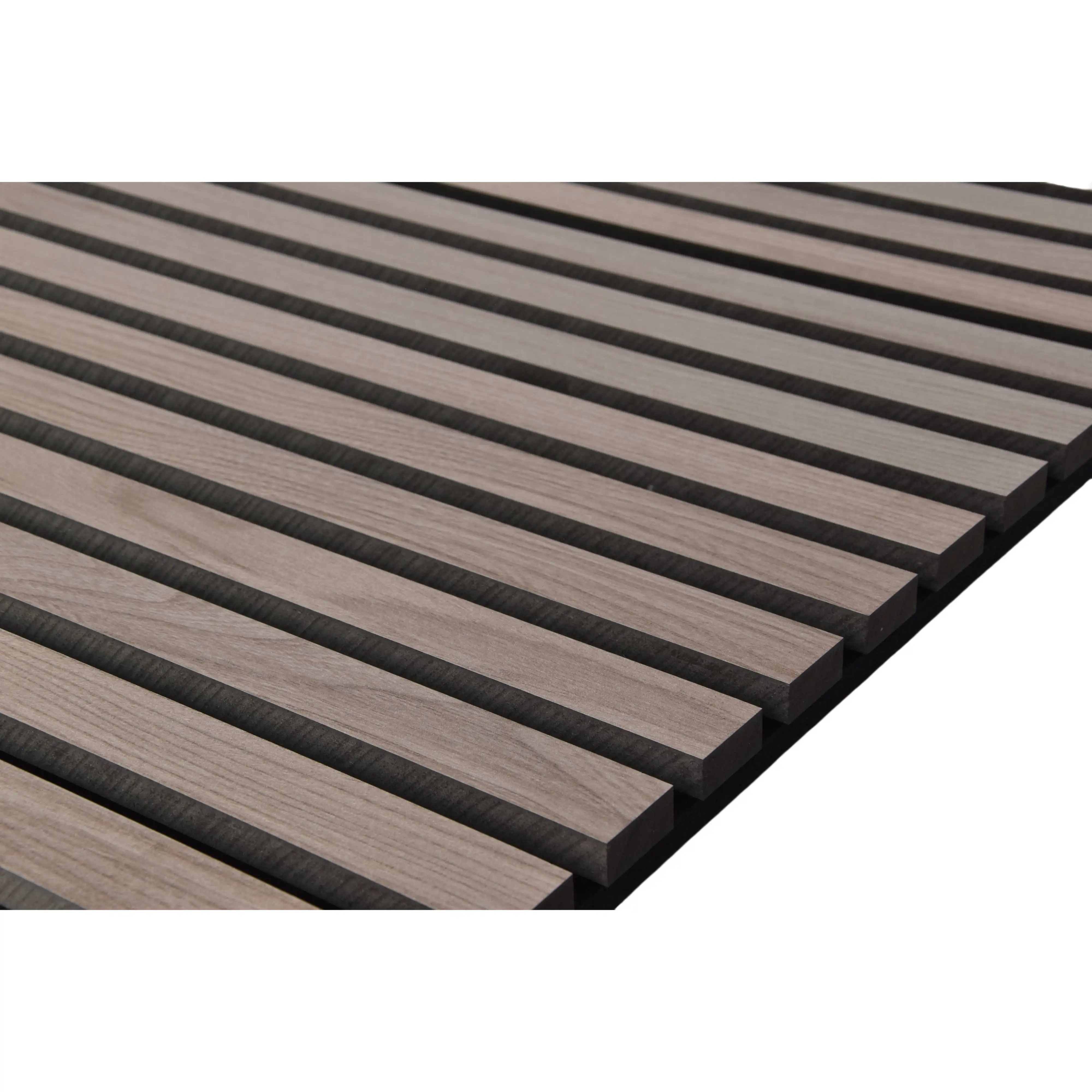 Soundproof Function Eco friendly Wood Slat Acoustic Panels with High NRC for Modern Fashionable Design Office