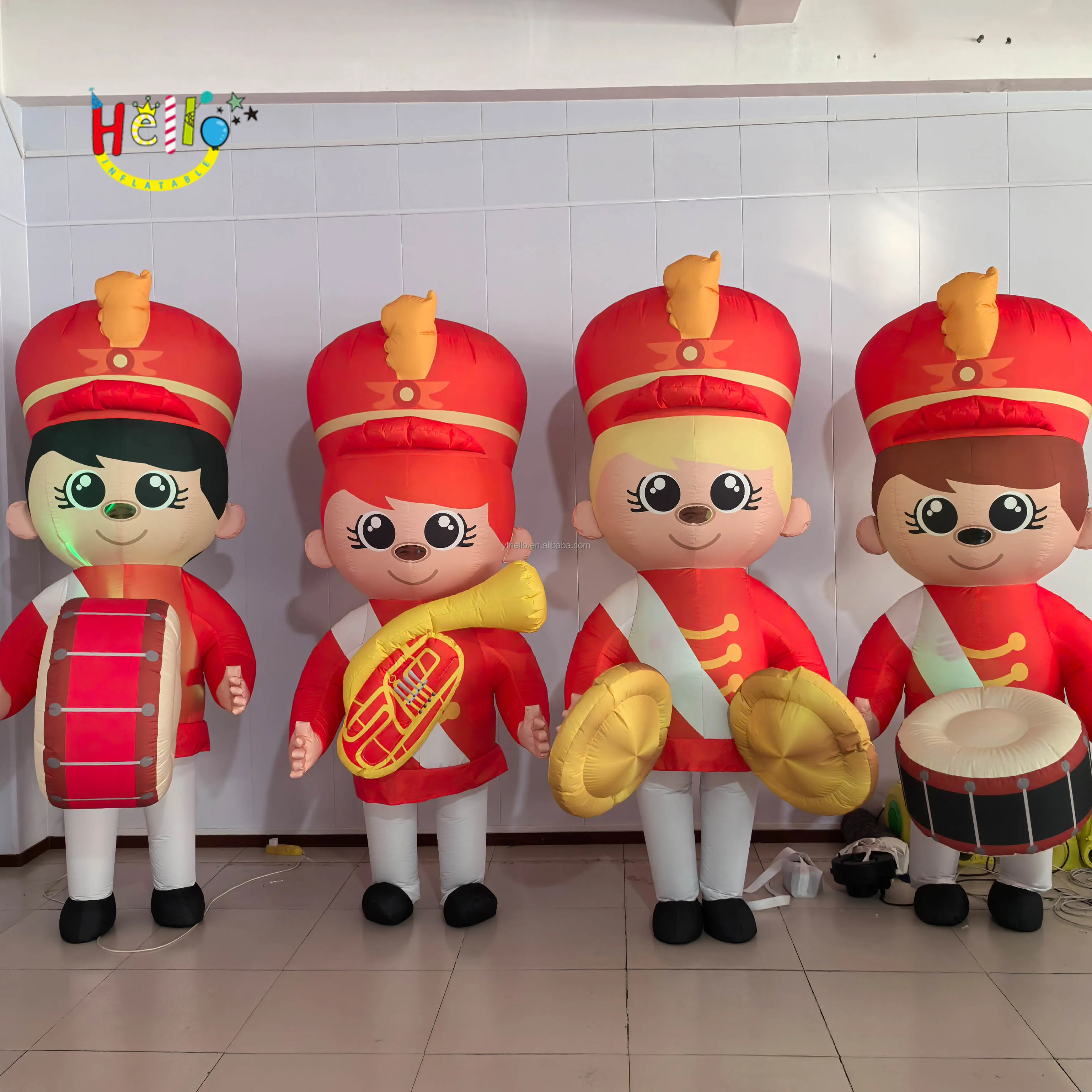 Festival City Parade Event Walking Inflatable Charater Costume Inflatable Band Walking Costume