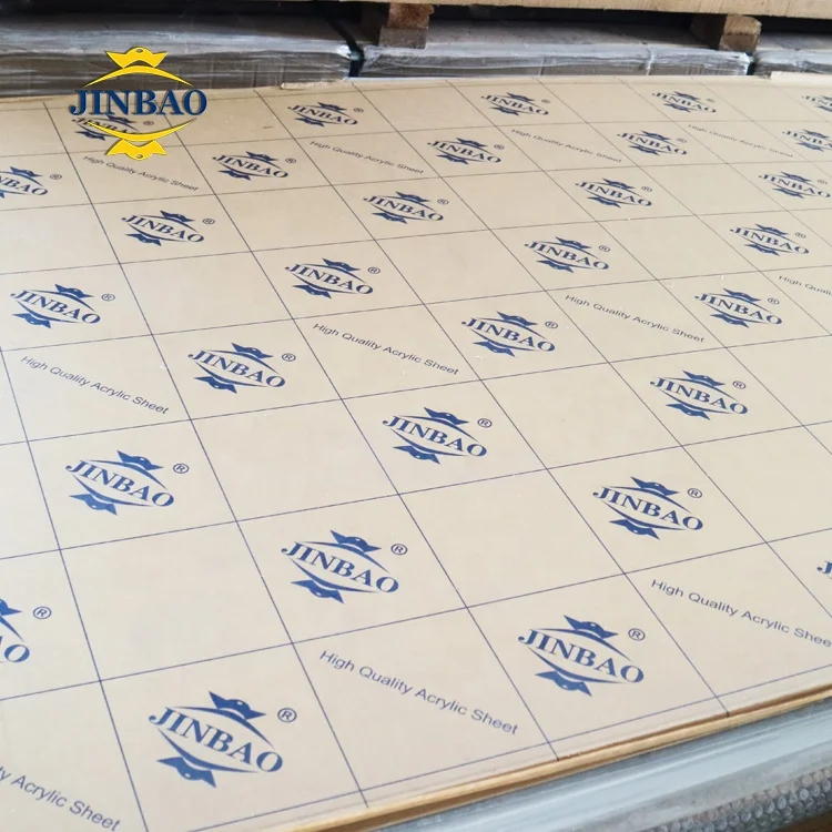 JINBAO 100% натуральные пластиковые листы ПММА панель цена 20 мм акриловый лист/ПММА лист