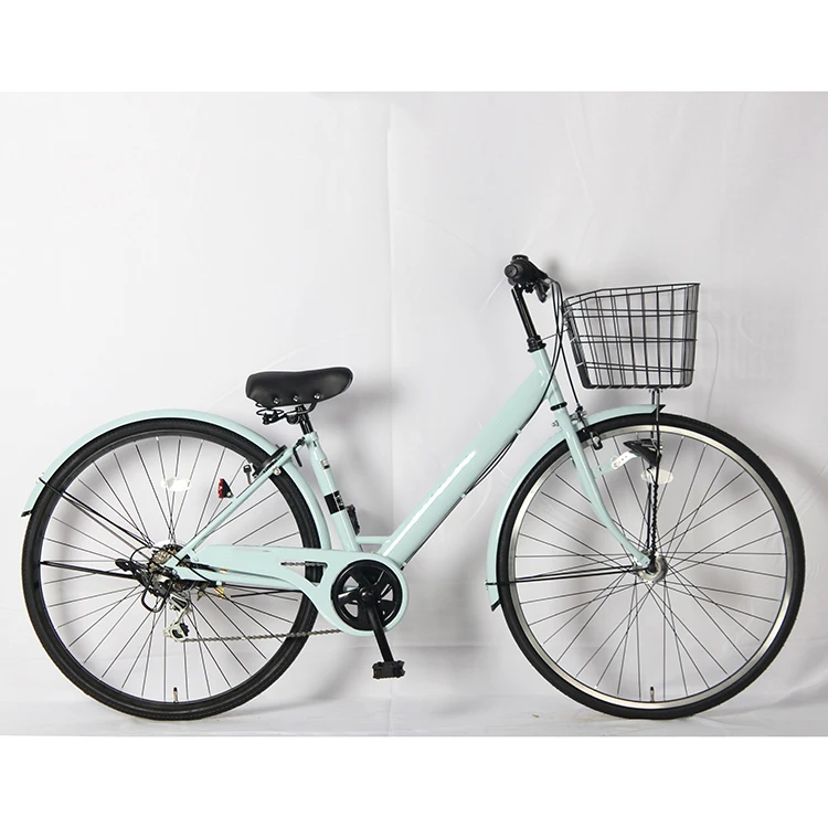 New Design Retro City Bike with Steel Fork Women Bike 6-Speed Gears Bicycle 26 ladies bicycle