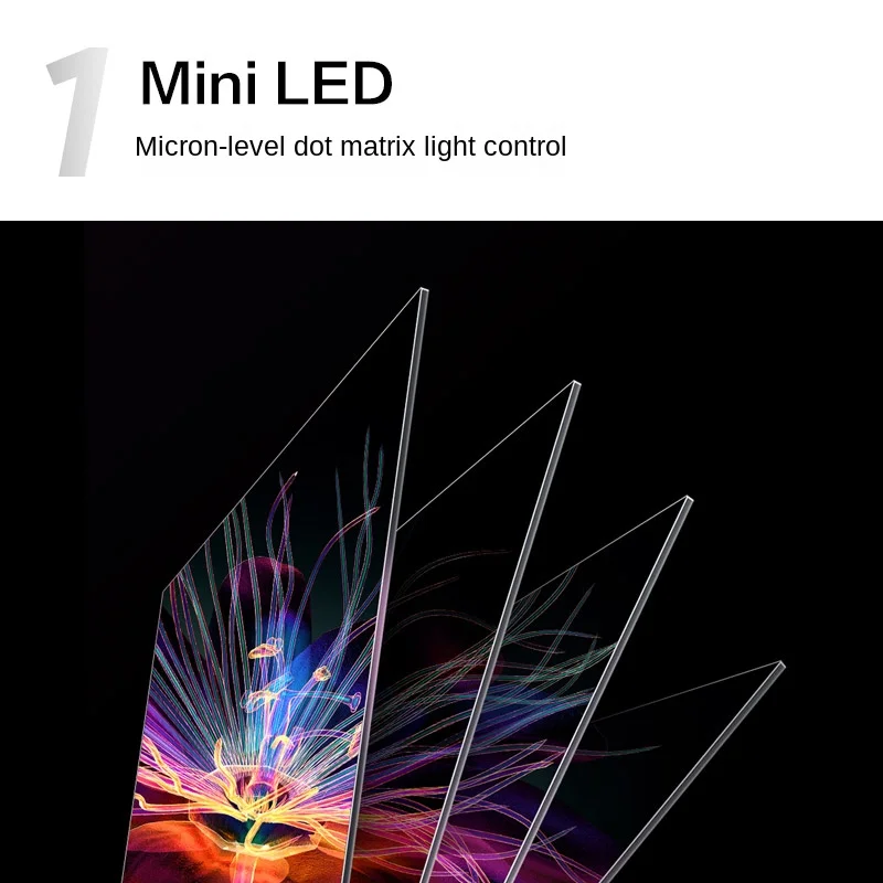 TCL ТВ 75Q10G 75-дюймовый мини вело высокий цветовой гаммы 4K 120 Гц кисти 360 перегородка подсветка ультра-прозрачная защитная пленка для ЖК умный планшетный