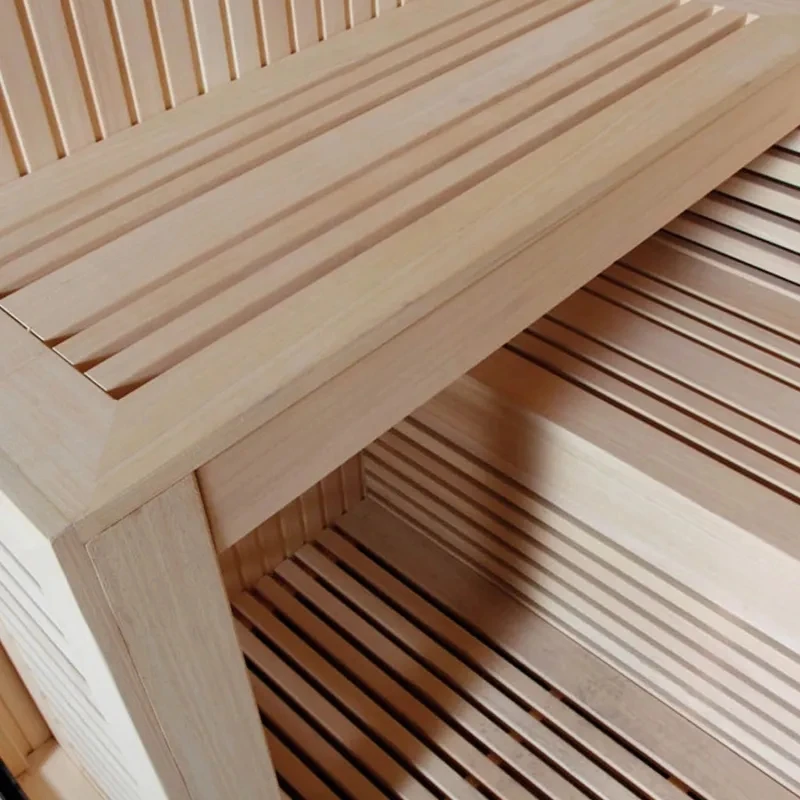 Finland home dry steam indoor sauna rooms with stove and stone personal 3 person corner traditional sauna room bathroom