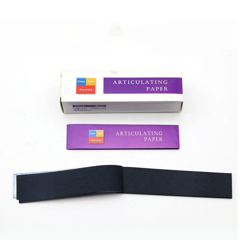 Dental consumables - Single sided double-sided thickened blue red oral imprint occlusal film - Disposable dental bite