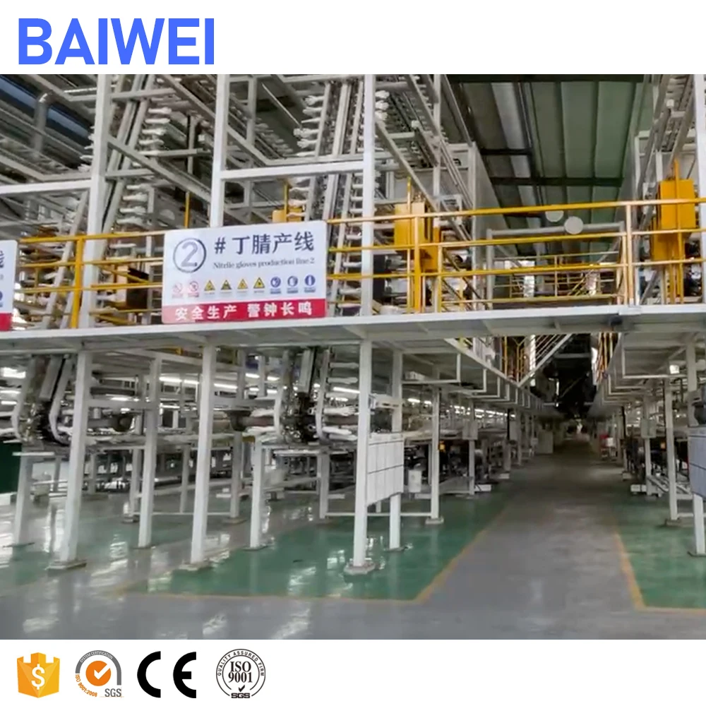 Fully Automatic Latex Nitrile Gloves Equipment Making Machine Production Line