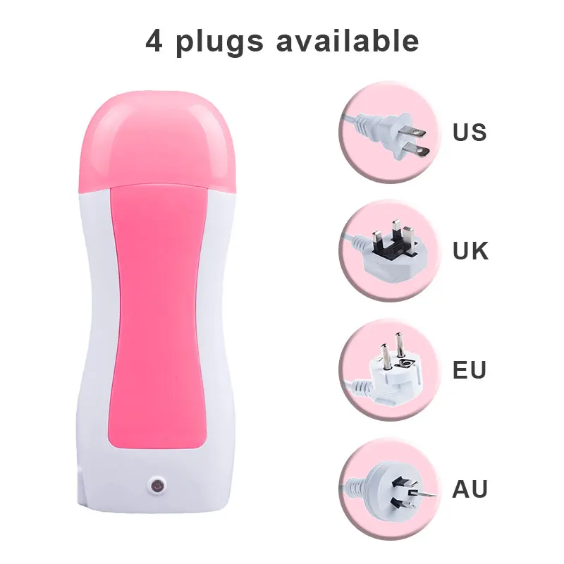 Professional High Quality Portable empty biosoft Roll On Hair Removal Wax Heater Warmer with Cartridge